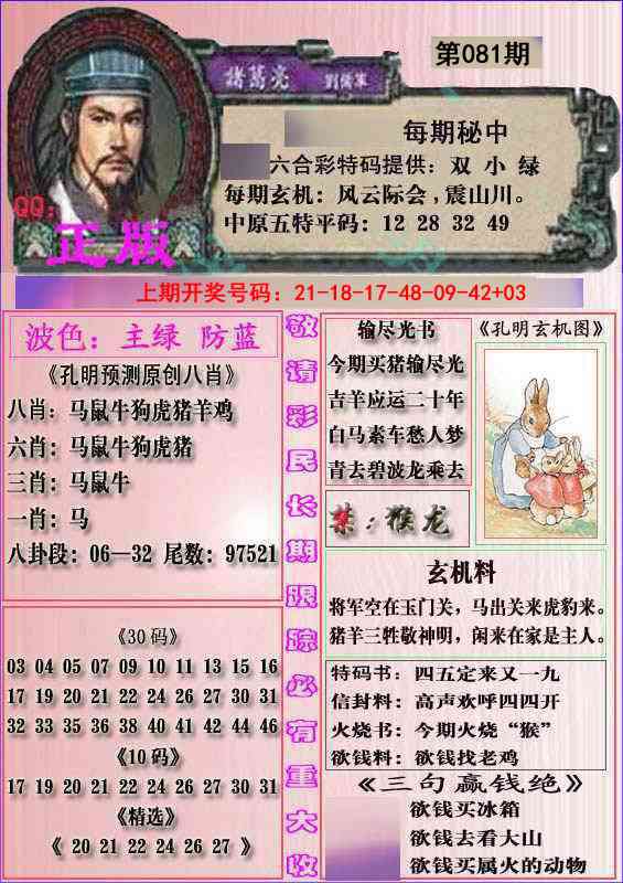 081期一代孔明报[图]