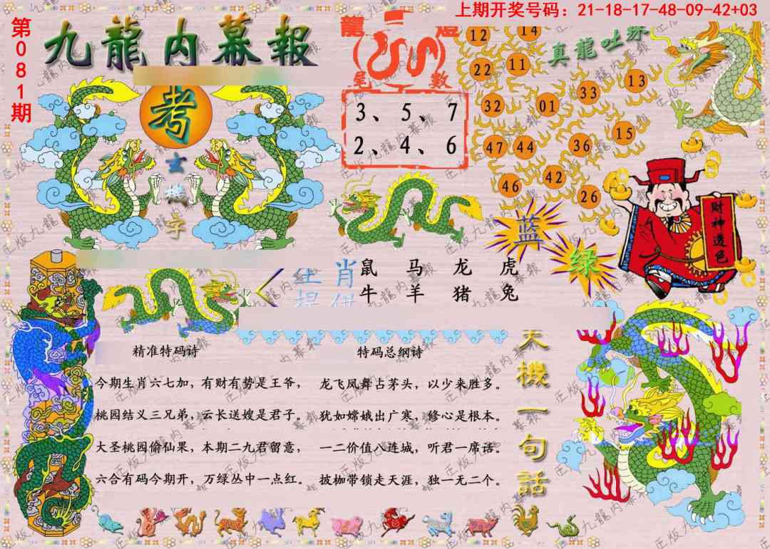 081期正版九龙内幕报[图]